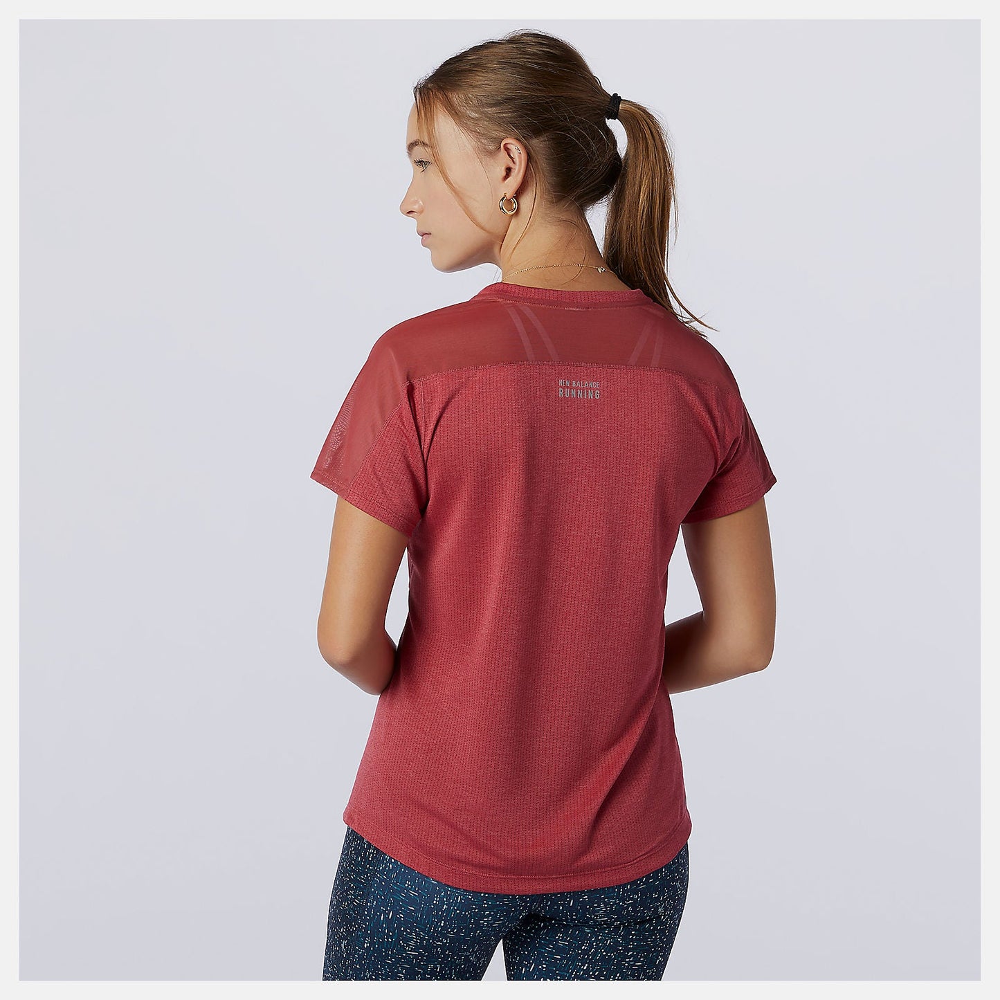 Impact Run Short Sleeve | New Balance Clothing Earth Red - Women