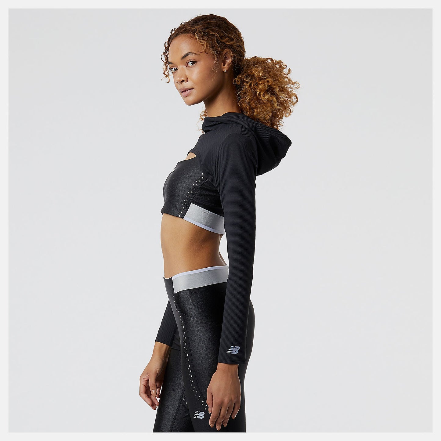 Syd Hooded Shrug | New Balance Clothing Black - Women