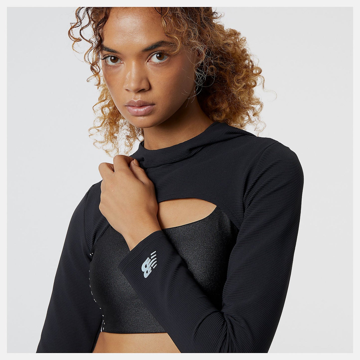 Syd Hooded Shrug | New Balance Clothing Black - Women