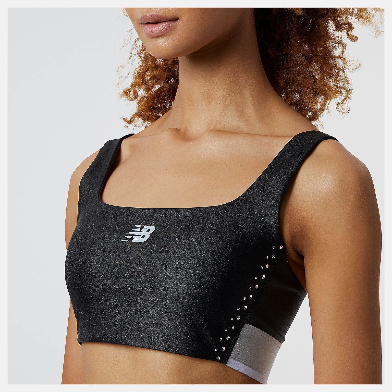 Syd Crop Bra | New Balance Clothing Black - Women