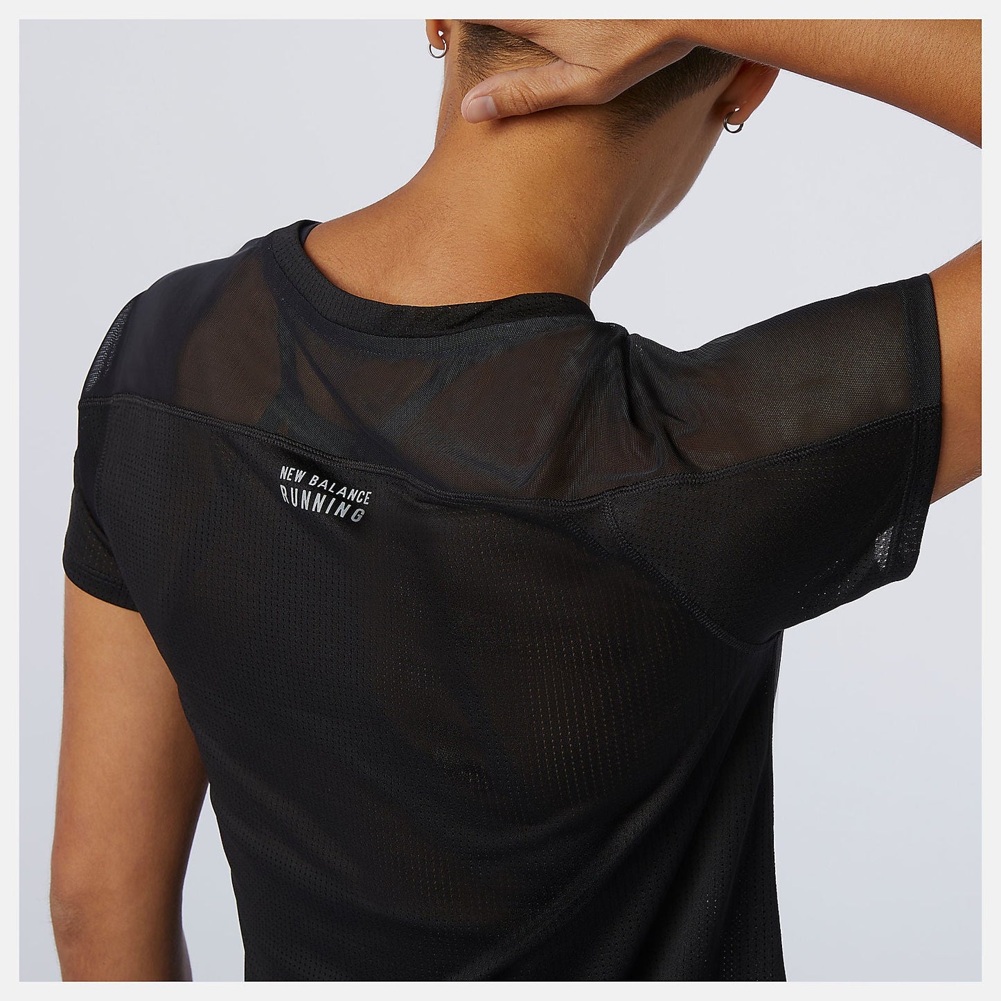 NYC Marathon Impact Run Short Sleeve | New Balance Clothing Black - Women
