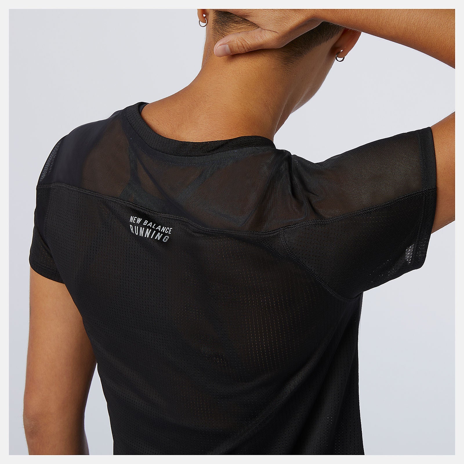 NYC Marathon Impact Run Short Sleeve | New Balance Clothing Black - Women