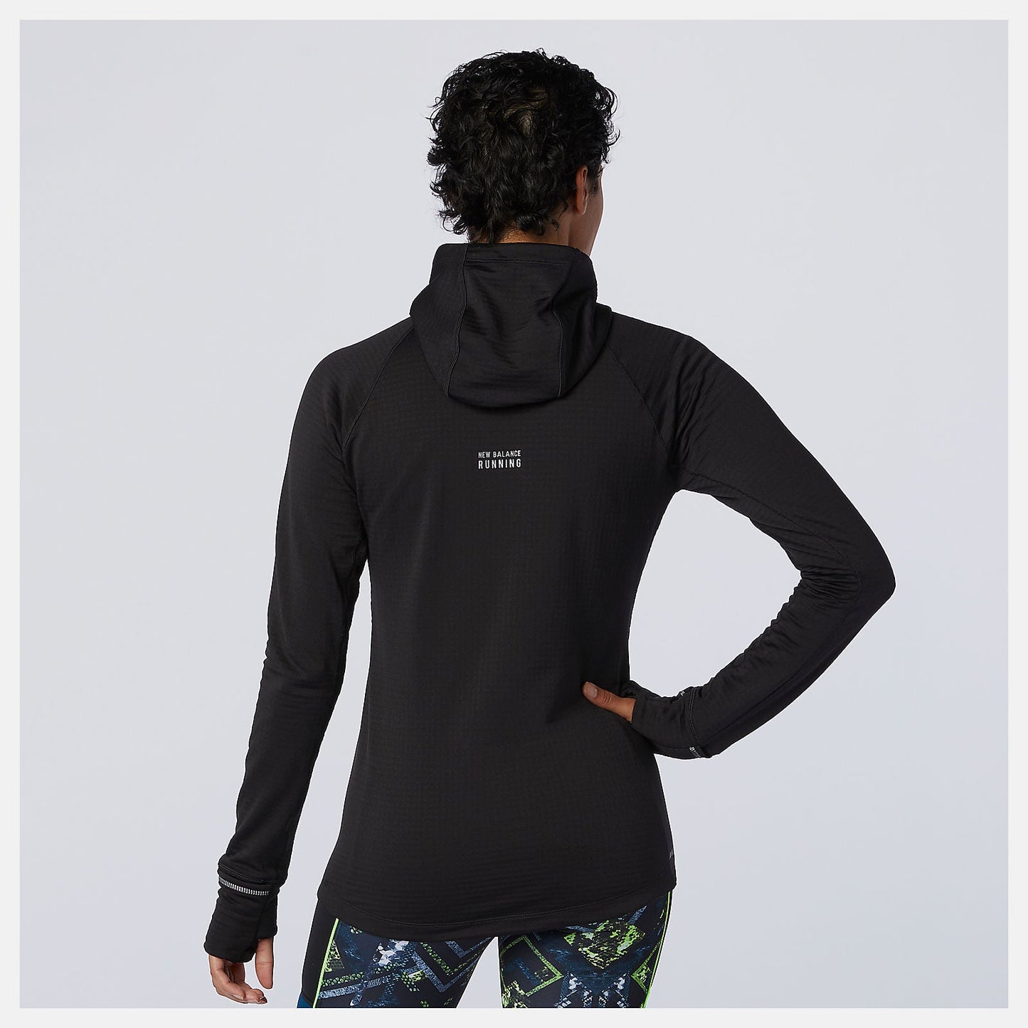 NB Heat Grid Hoodie | New Balance Clothing Black - Women