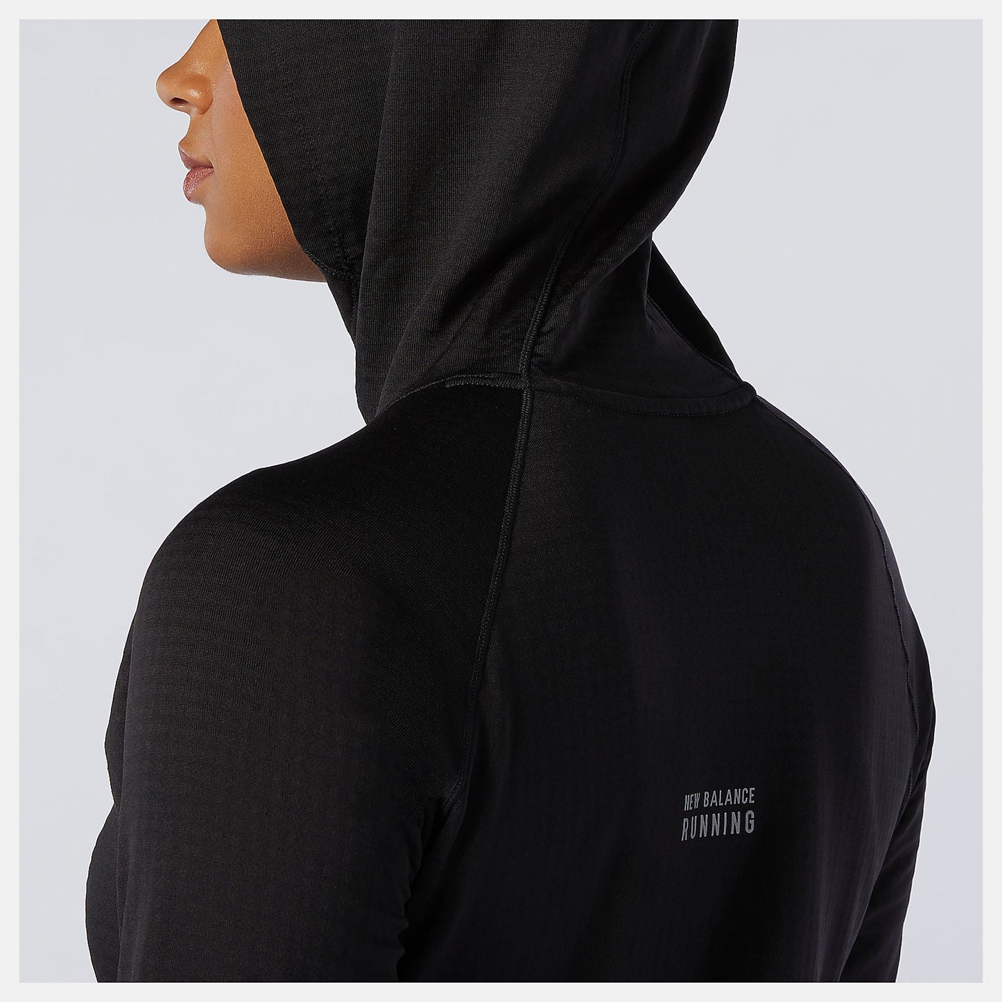 NB Heat Grid Hoodie | New Balance Clothing Black - Women