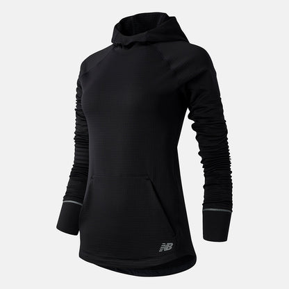 NB Heat Grid Hoodie | New Balance Clothing Black - Women
