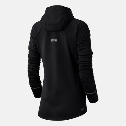 NB Heat Grid Hoodie | New Balance Clothing Black - Women