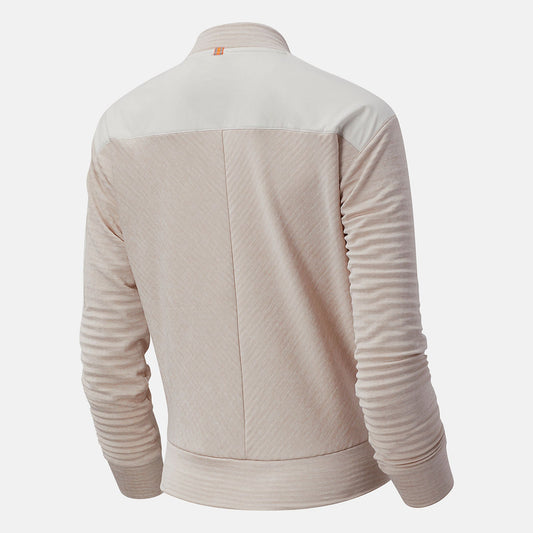 NYC Marathon NB Heat Grid Long Sleeve | New Balance Clothing Sea Salt Heather - Women