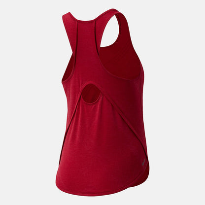 NYC Marathon Q Speed Fuel Jacquard Tank | New Balance Clothing Neo Crimson - Women