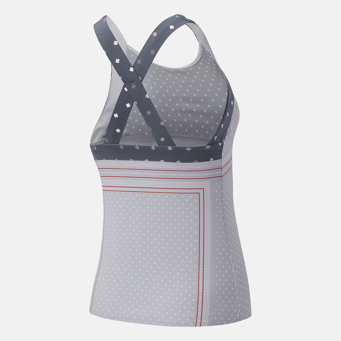 Printed Tournament Tank | New Balance Clothing Light Aluminum - Women