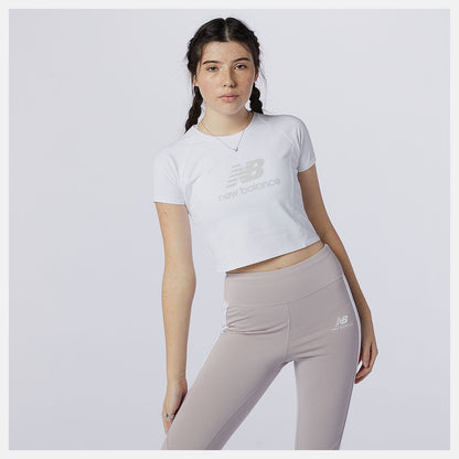 NB Athletics Podium Tee | New Balance Clothing White/Grey - Women