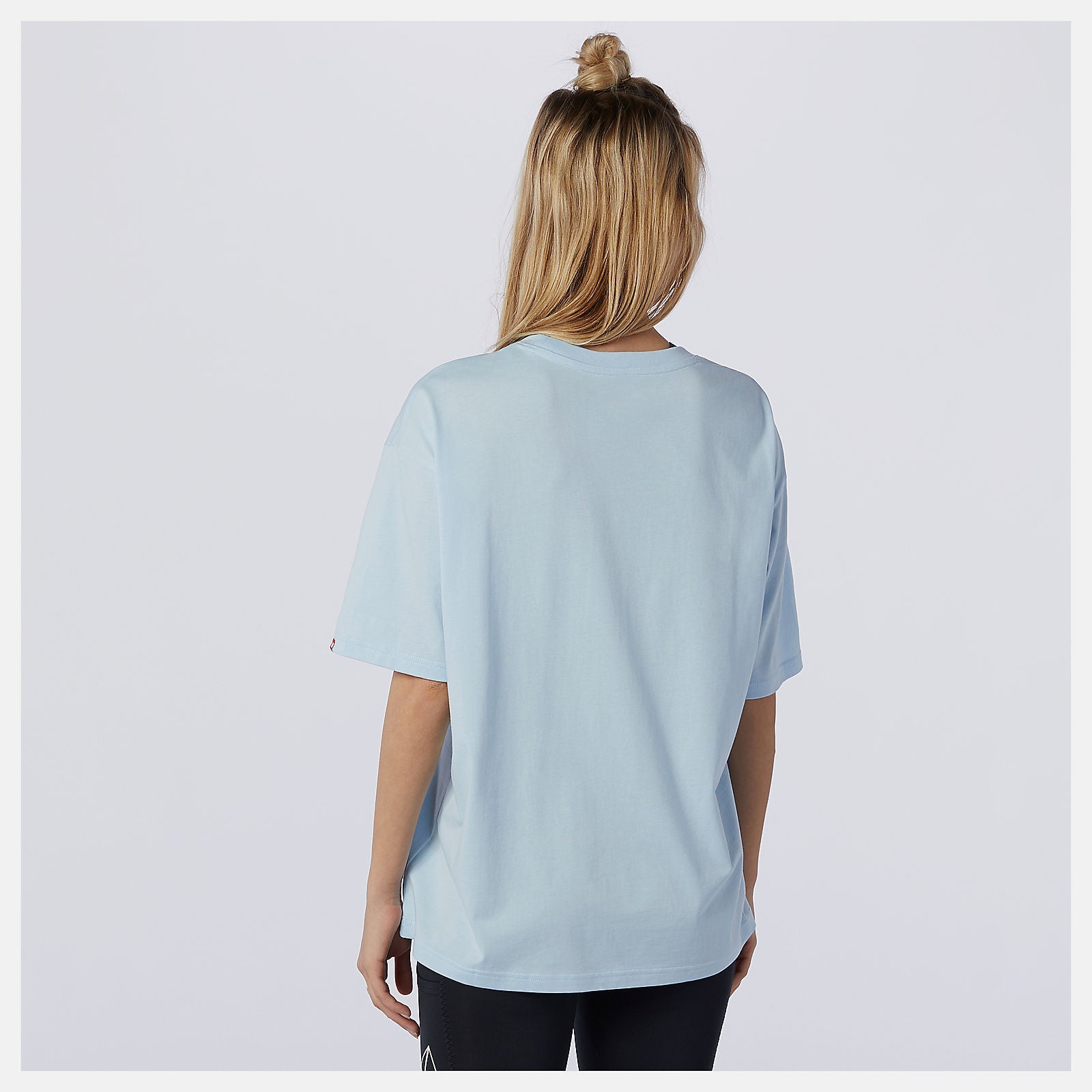 NB Essentials Stacked Logo Tee | New Balance Clothing Uv Glo - Women