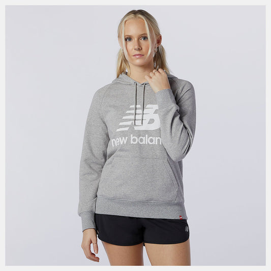 NB Essentials Pullover Hoodie | New Balance Clothing Athletic Grey - Women