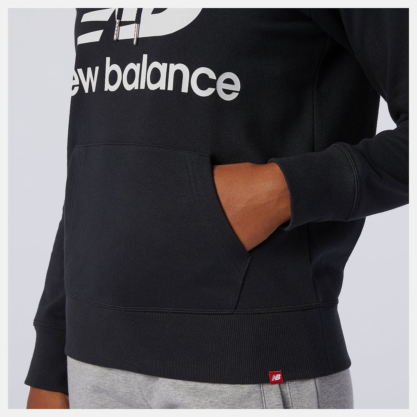 NB Essentials Pullover Hoodie | New Balance Clothing Black - Women