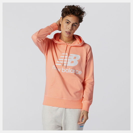 NB Essentials Pullover Hoodie | New Balance Clothing Pink - Women