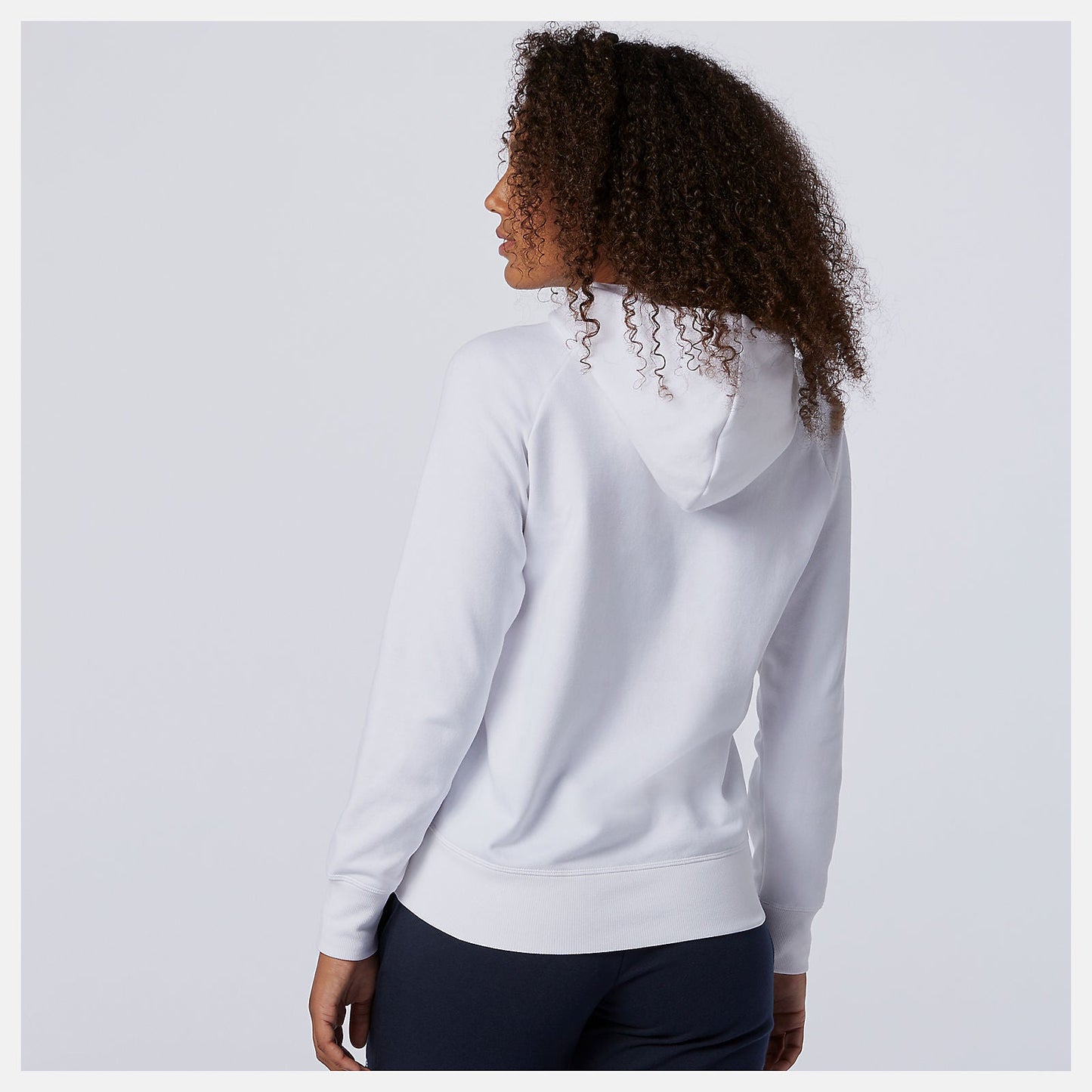 NB Essentials Pullover Hoodie | New Balance Clothing White/Black - Women