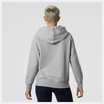 NYC Marathon Essentials Pullover Hoodie | New Balance Clothing Athletic Grey - Women