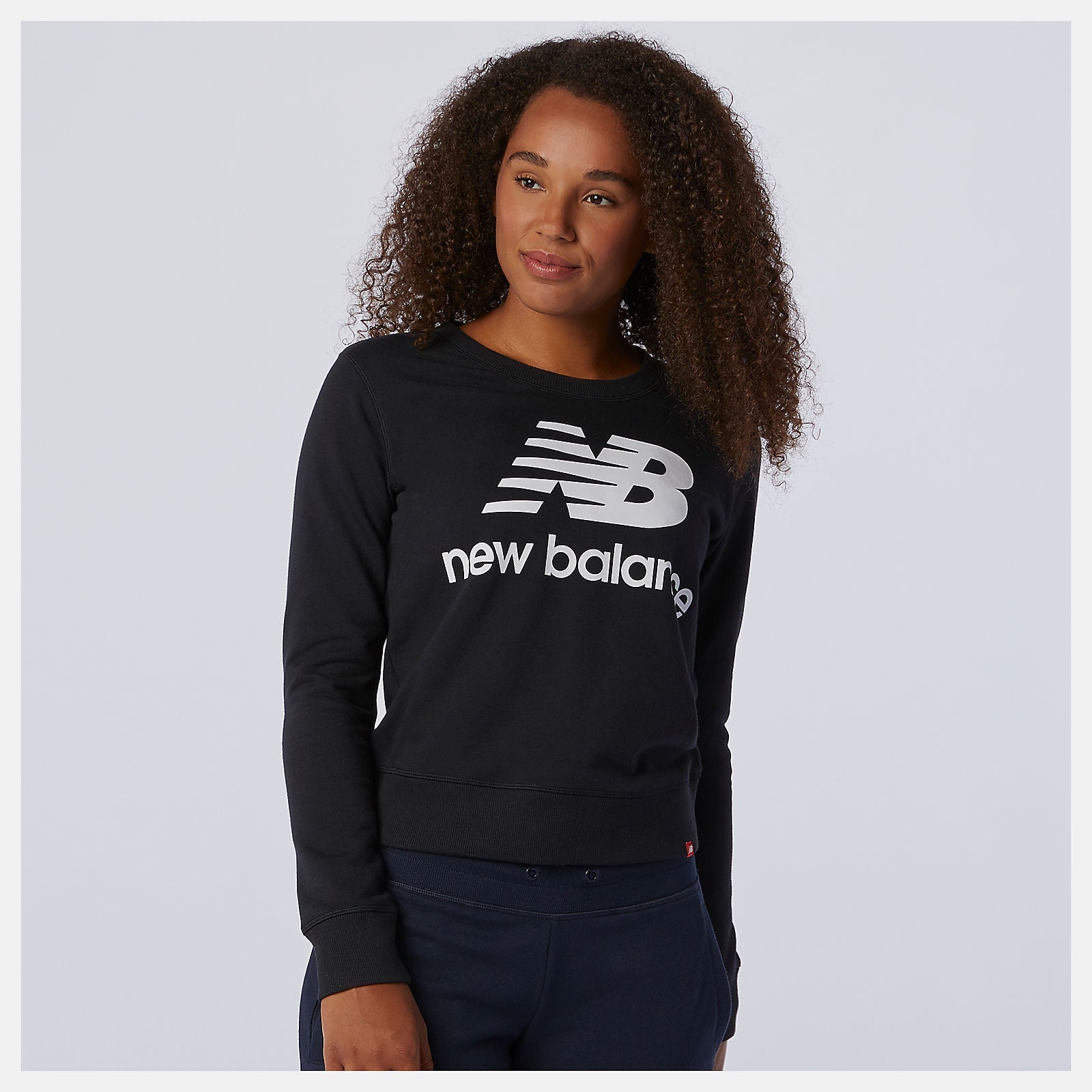 Essentials Crew | New Balance Clothing Black - Women