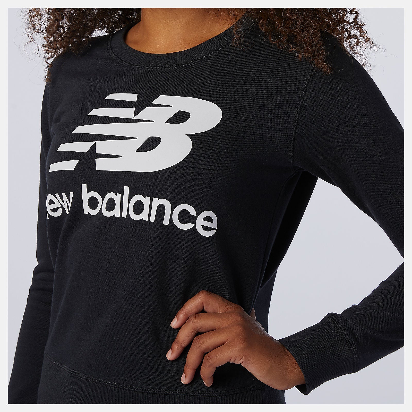 Essentials Crew | New Balance Clothing Black - Women