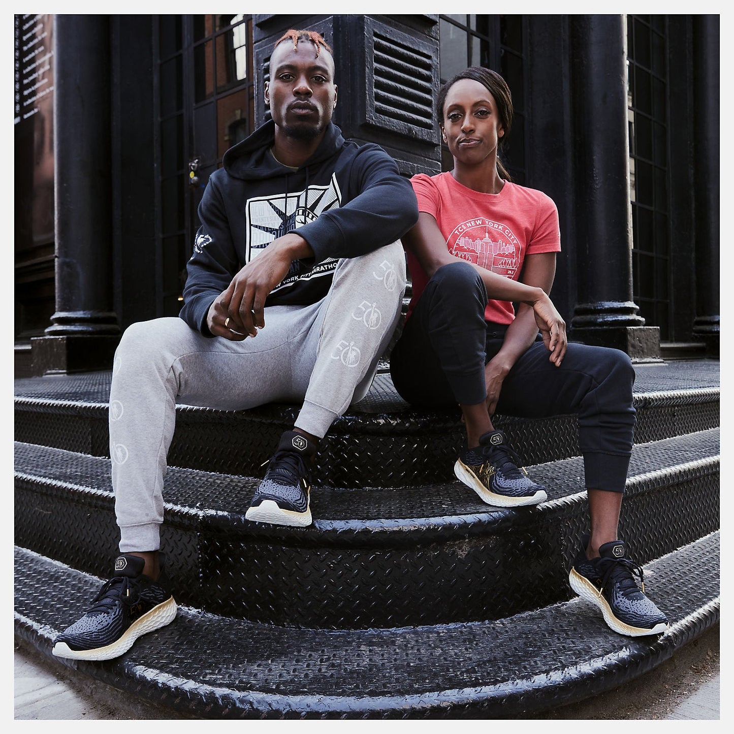 NYC Marathon Park/NYC Badge | New Balance Clothing Team Red Inline - Women