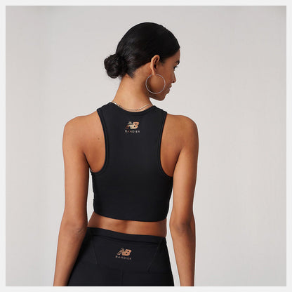 Bandier Corset Tank | New Balance Clothing Black - Women