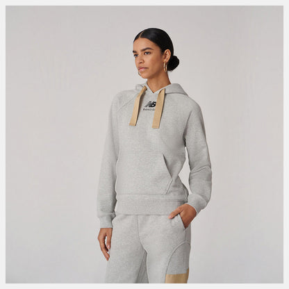 Bandier Fleece Hoodie | New Balance Clothing Athletic Grey - Women