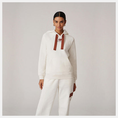 Bandier Fleece Hoodie | New Balance Clothing Sea Salt - Women