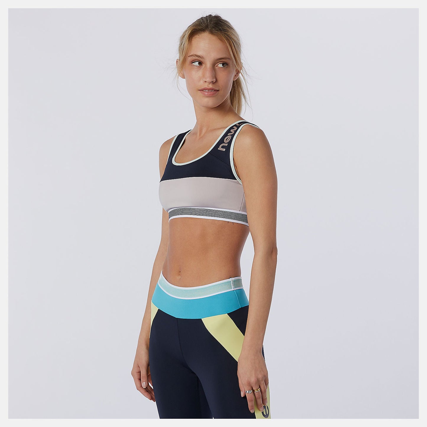 Achiever Remix Crop Top | New Balance Clothing Logwood - Women