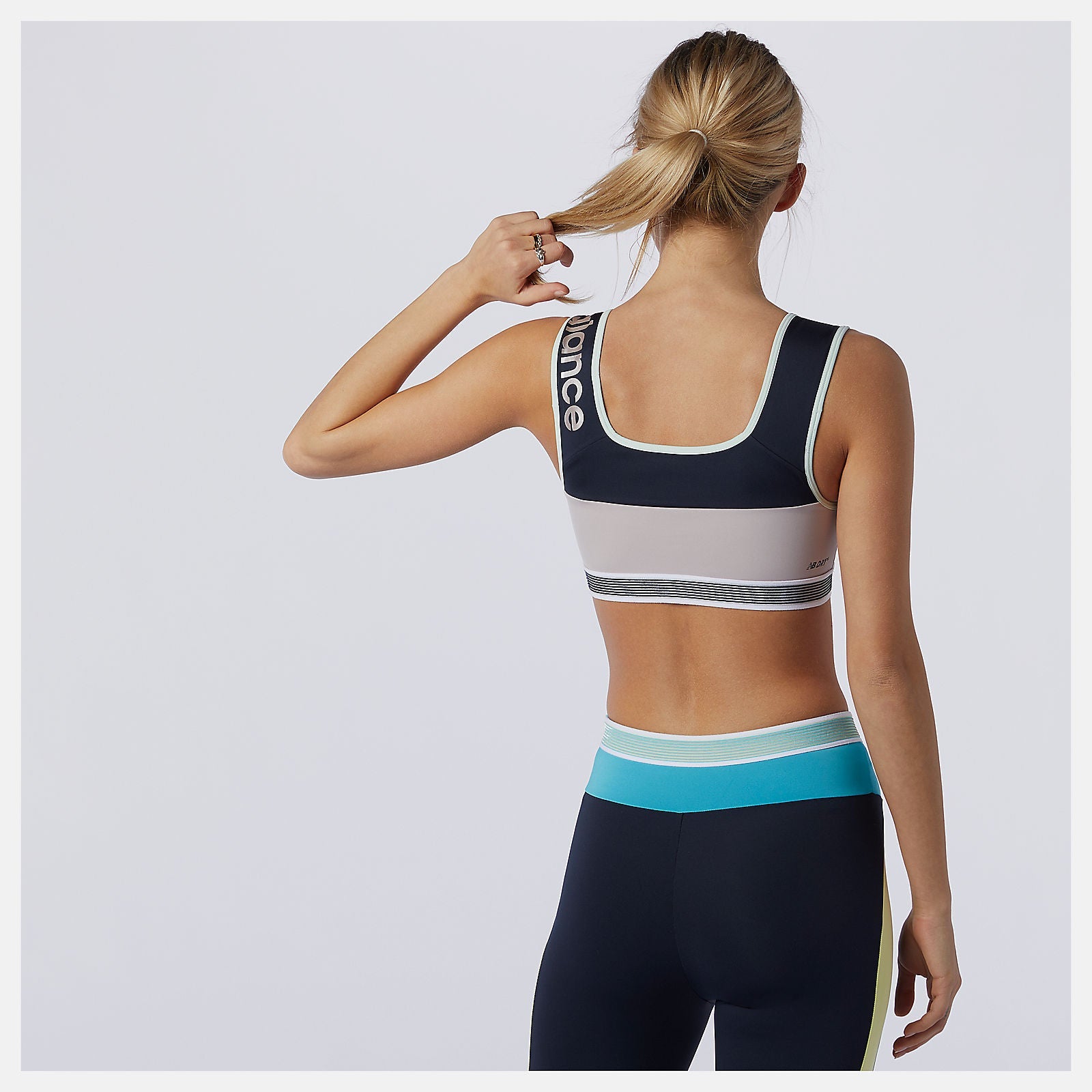 Achiever Remix Crop Top | New Balance Clothing Logwood - Women