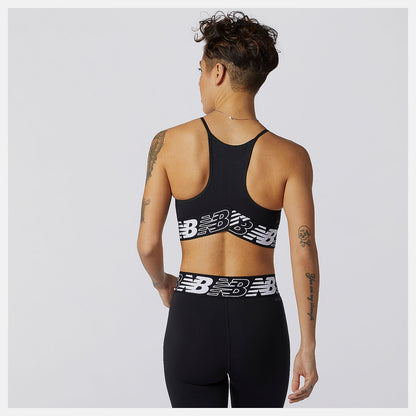 Relentless Crop Top | New Balance Clothing Black - Women