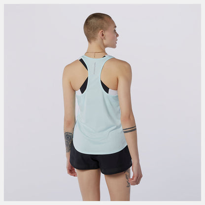 Printed Accelerate Tank | New Balance Clothing Pale Blue - Women