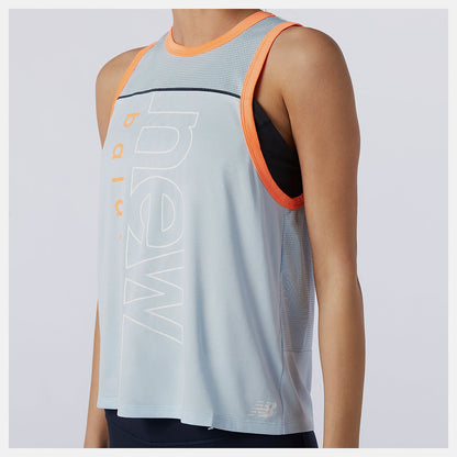 Printed Fast Flight Tank | New Balance Clothing Uv Glo - Women
