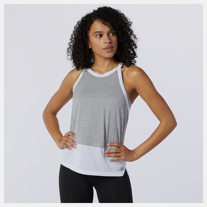Impact Run Hybrid Tank | New Balance Clothing Athletic Grey - Women