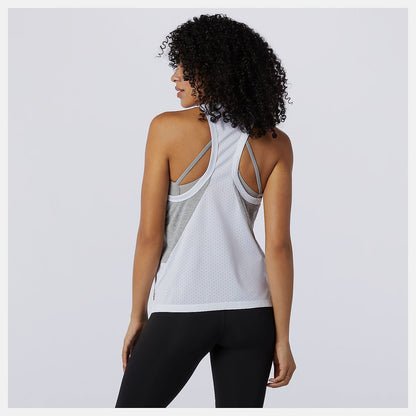 Impact Run Hybrid Tank | New Balance Clothing Athletic Grey - Women