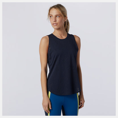 Q Speed Fuel Jacquard Tank | New Balance Clothing Eclipse - Women