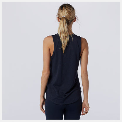 Q Speed Fuel Jacquard Tank | New Balance Clothing Eclipse - Women