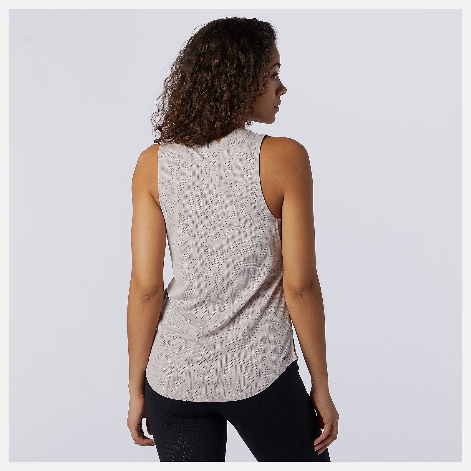 Q Speed Fuel Jacquard Tank | New Balance Clothing Logwood - Women