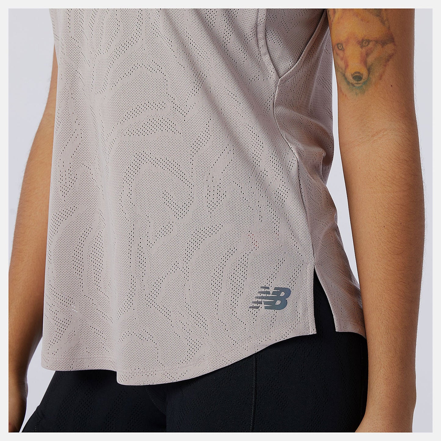 Q Speed Fuel Jacquard Tank | New Balance Clothing Logwood - Women
