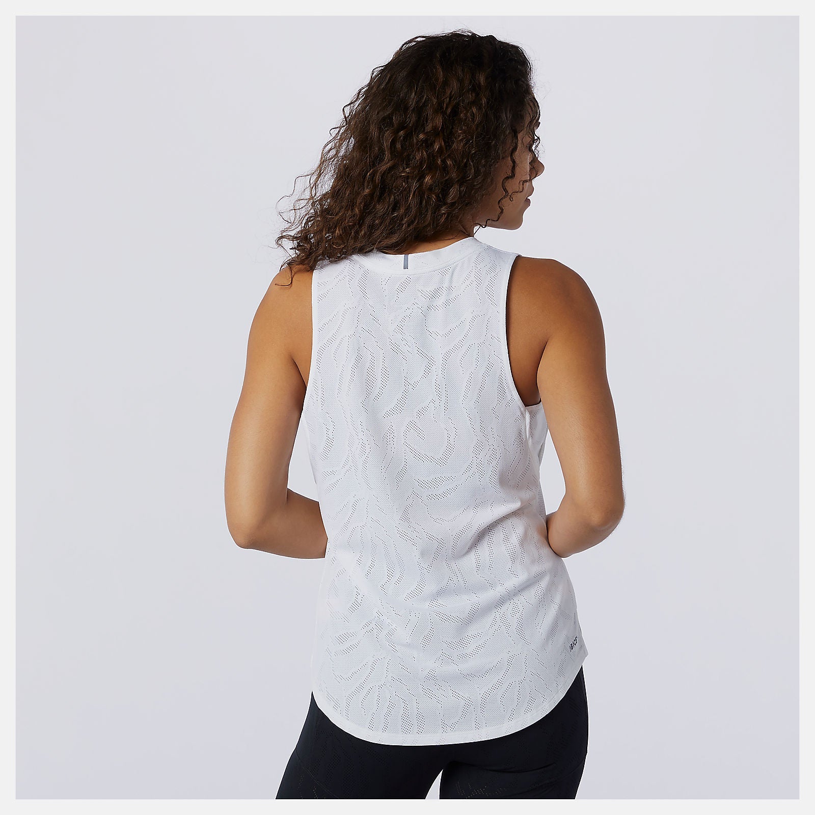 Q Speed Fuel Jacquard Tank | New Balance Clothing White - Women