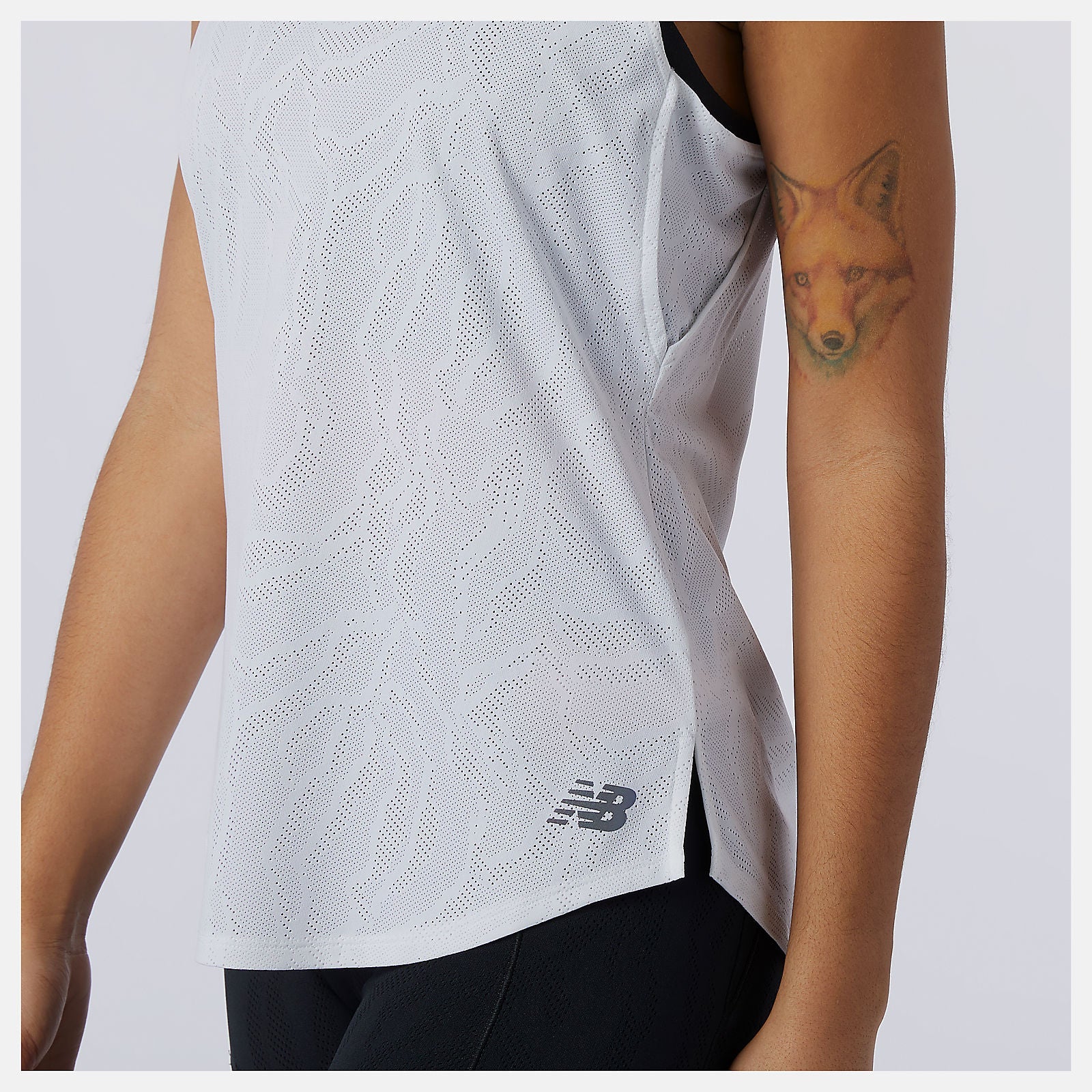 Q Speed Fuel Jacquard Tank | New Balance Clothing White - Women