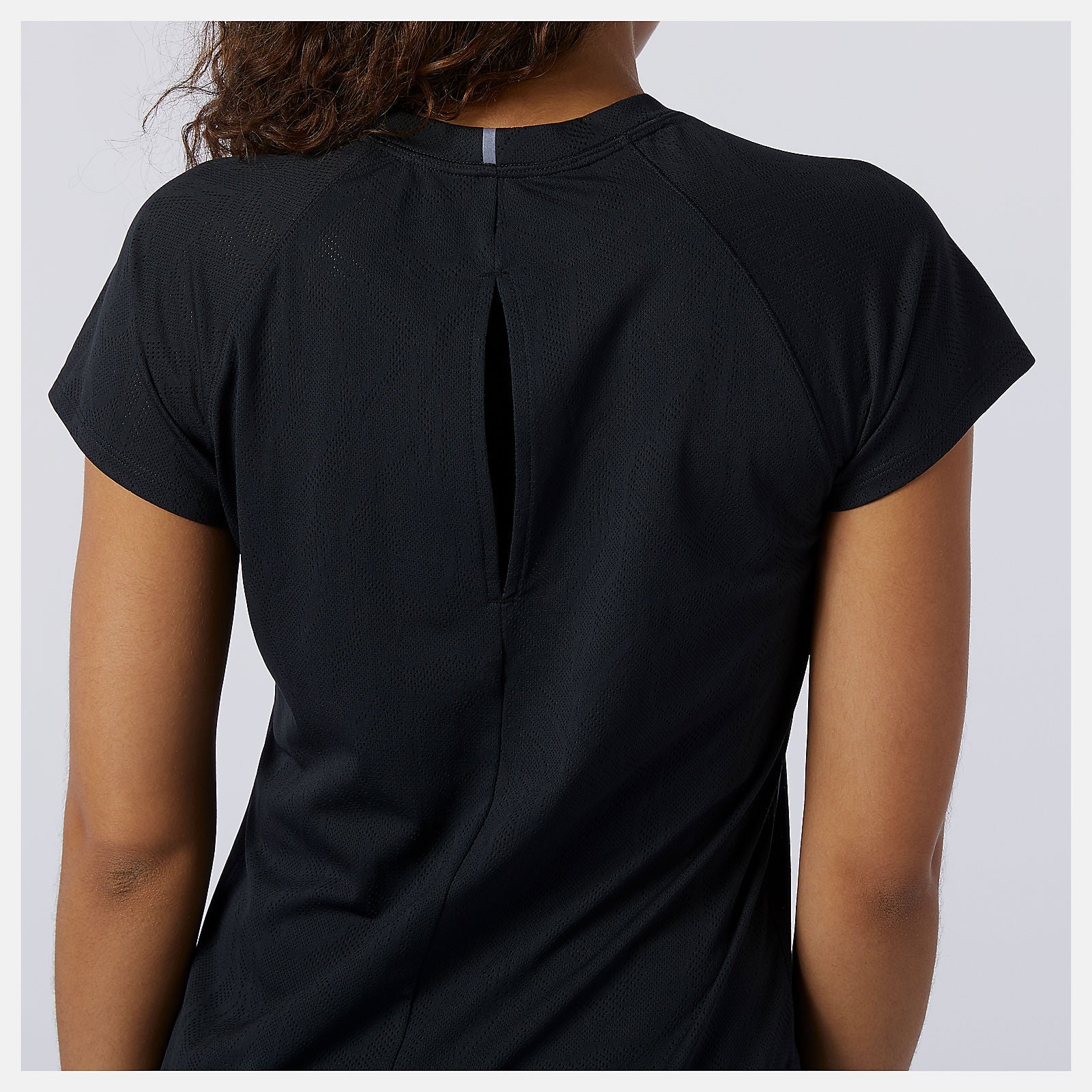 Q Speed Fuel Jacquard Short Sleeve | New Balance Clothing Black - Women