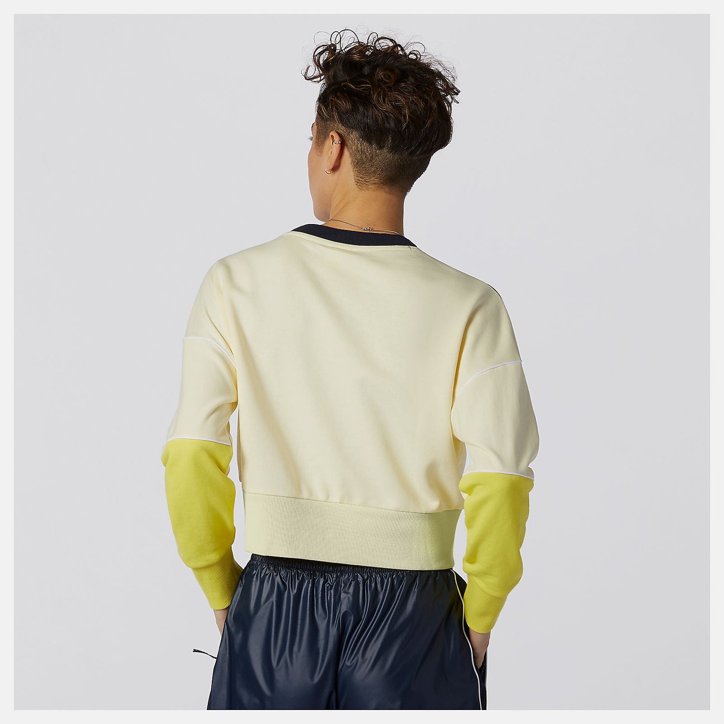NB Athletics Crew Fleece | New Balance Clothing Clear Yellow - Women