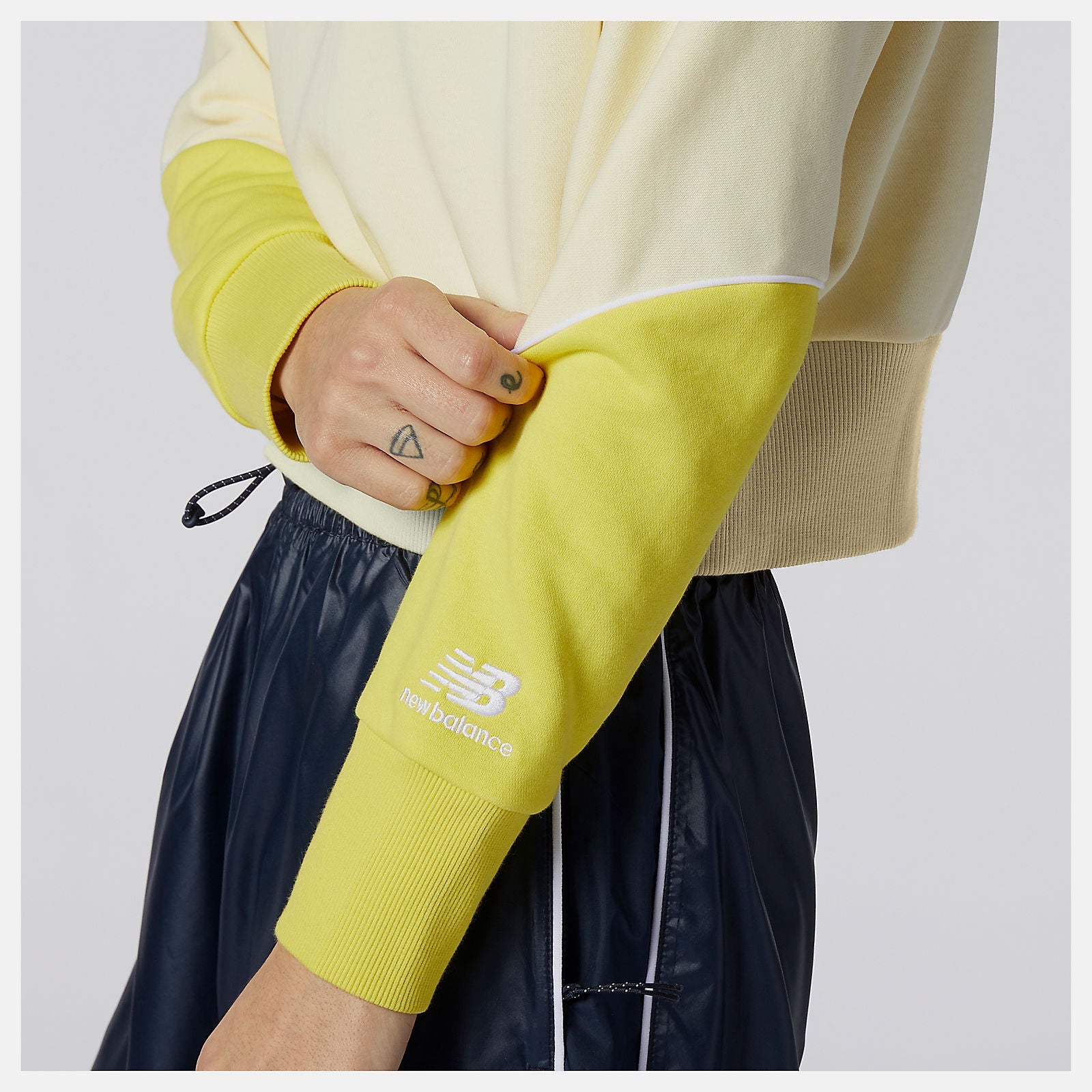 NB Athletics Crew Fleece | New Balance Clothing Clear Yellow - Women