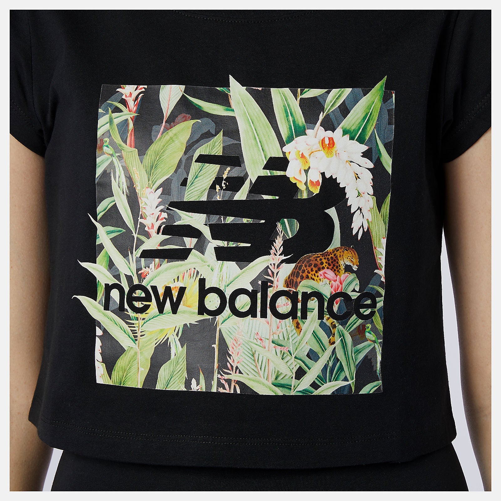 NB Essentials Botanical Tee | New Balance Clothing Black - Women