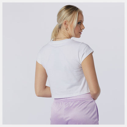 NB Essentials Botanical Tee | New Balance Clothing White - Women
