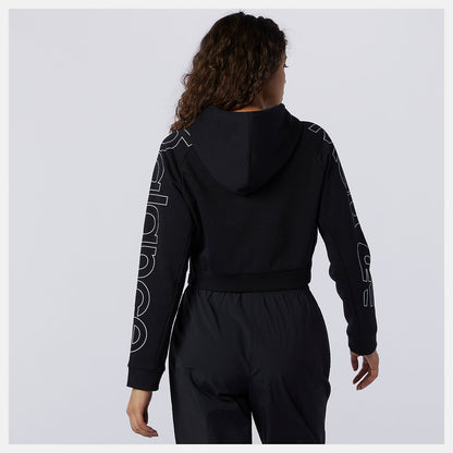 Sport Style Optiks Hoodie | New Balance Clothing Black - Women
