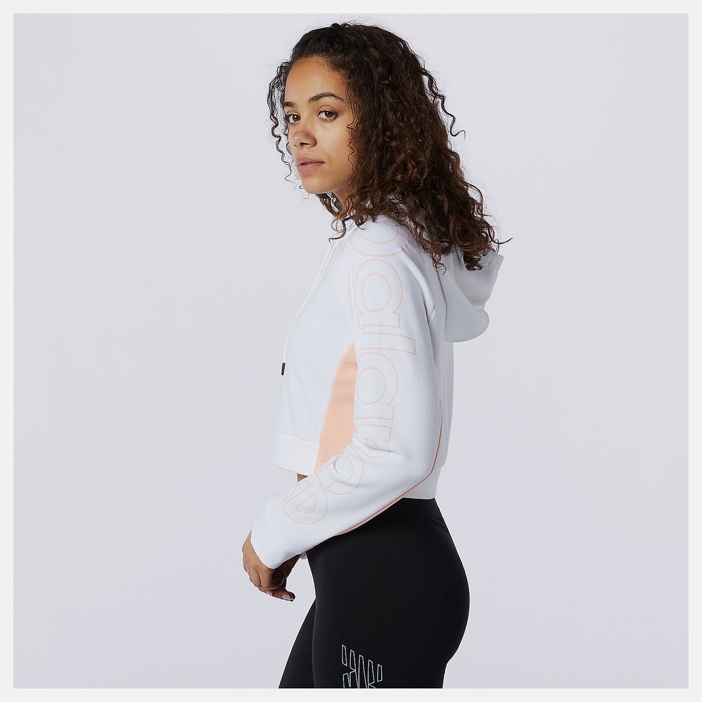 Sport Style Optiks Hoodie | New Balance Clothing White - Women