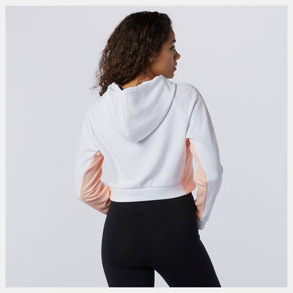 Sport Style Optiks Hoodie | New Balance Clothing White - Women