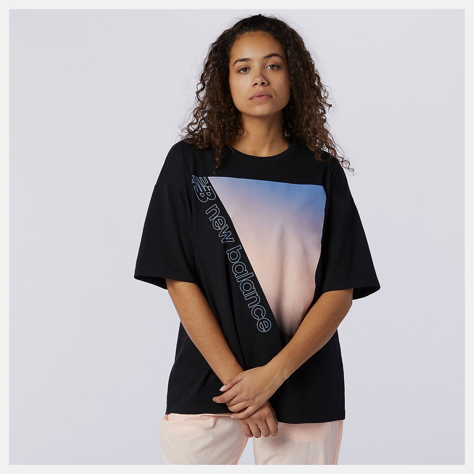 Sport Style Optiks Gradient Graphic Tee | New Balance Clothing Black - Women