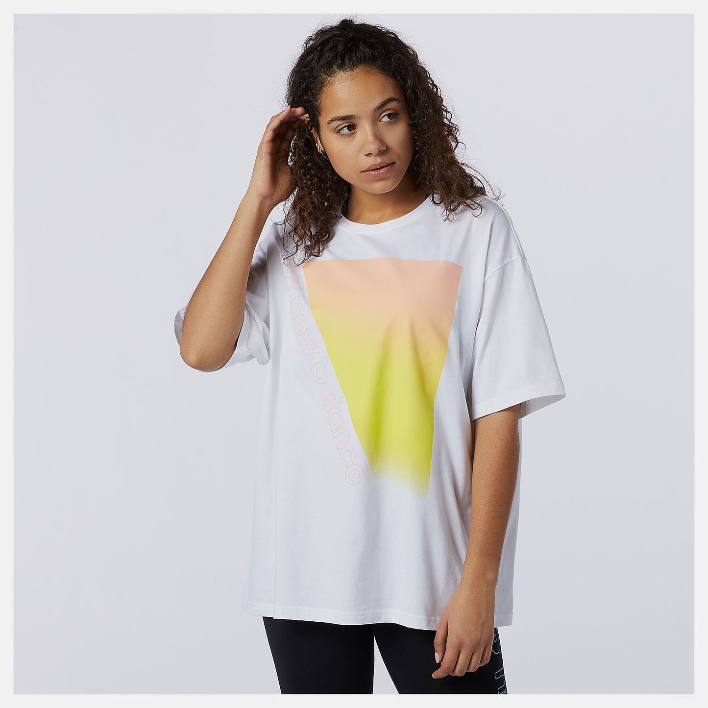 Sport Style Optiks Gradient Graphic Tee | New Balance Clothing White - Women