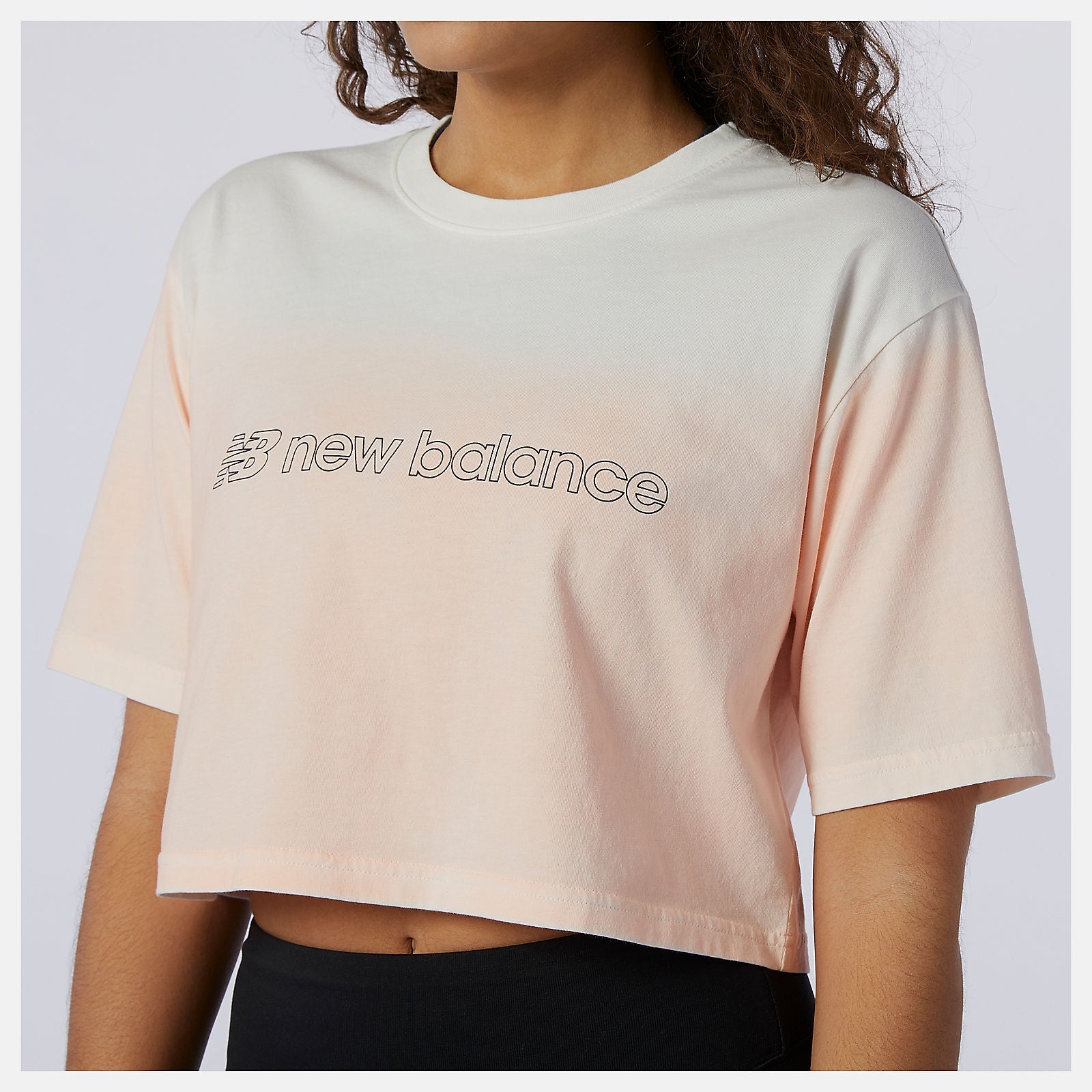 Sport Style Optiks Gradient Spray Tee | New Balance Clothing Cloud Pink - Women